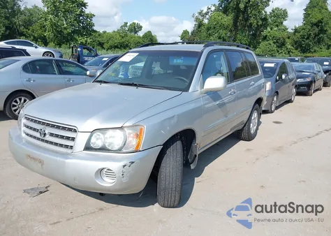 2003 Toyota Highlander V6 from USA, damaged, VIN JTEGF21A330074920